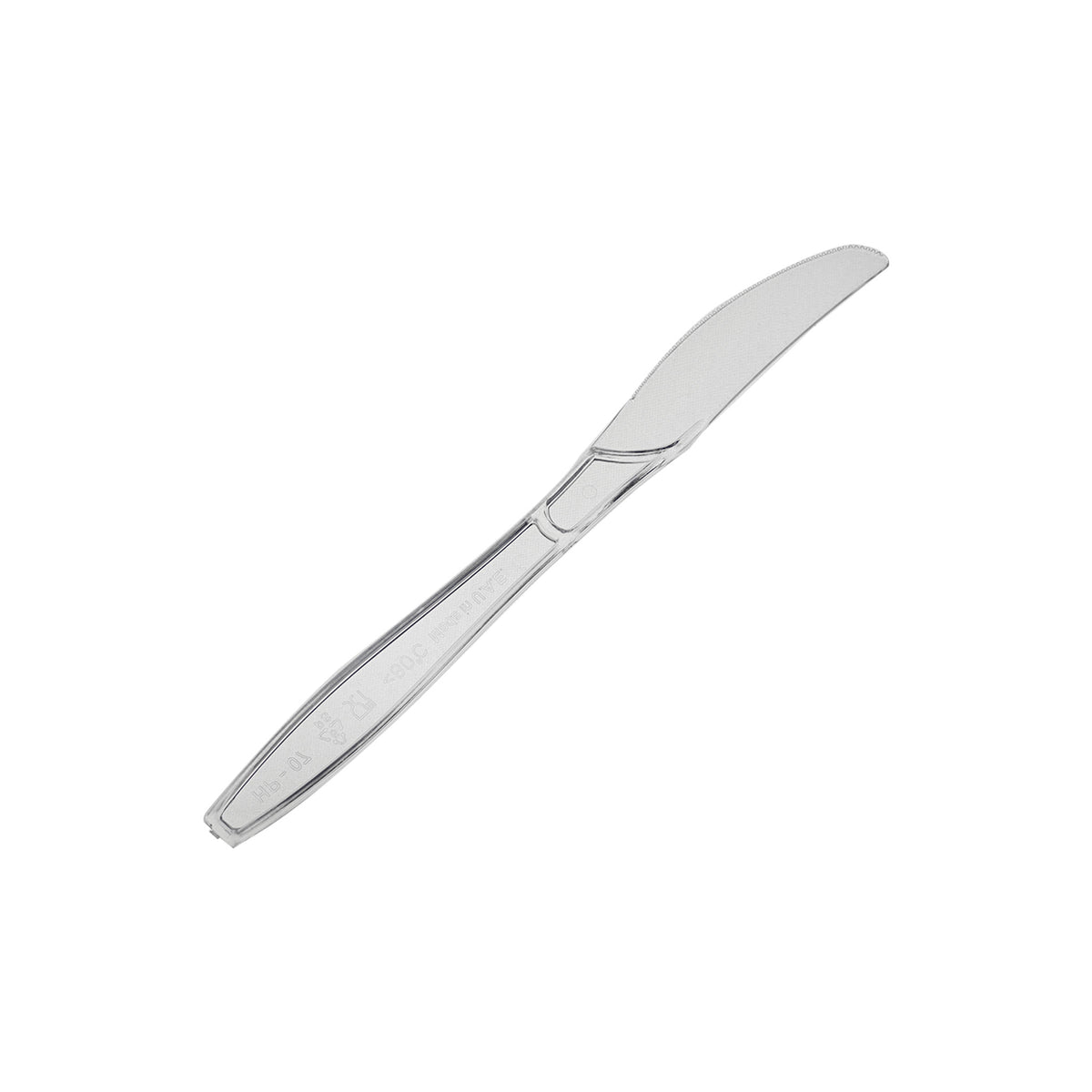 Hotpack Clear Heavy Duty Plastic Knife 191.5 mm 1000 Pieces