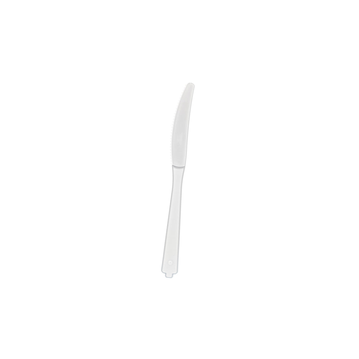 Hotpack White Medium Duty Plastic Knife 169x20 mm 1000 Pieces