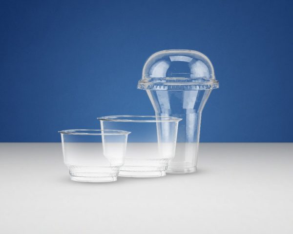 PET Ice Cream Bowl & Lids